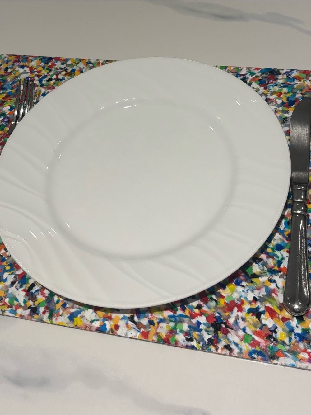 Set of 4 Bespoke Placemats made of 100% post consumer recycled plastic